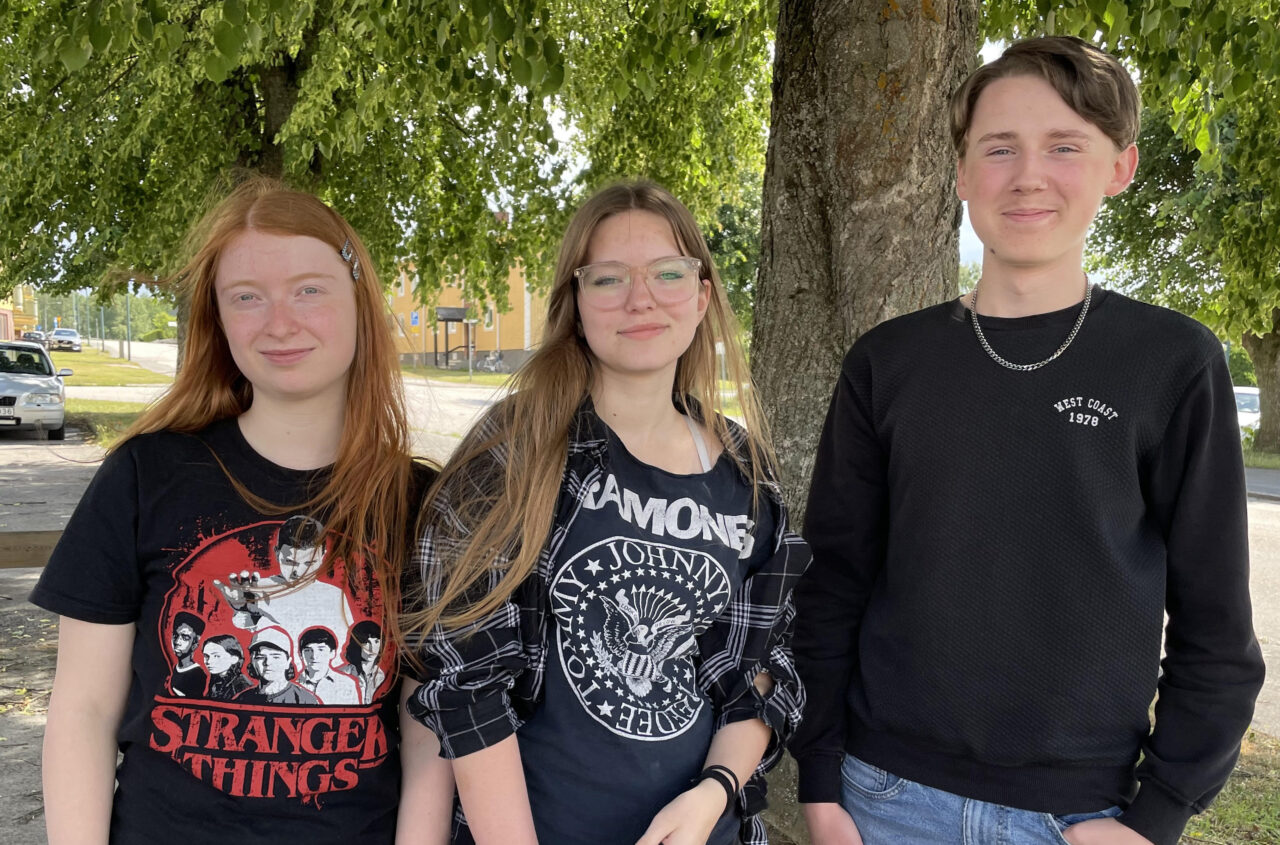 Agnes Persson, Agnes Karlsson och Travis Gustafsson